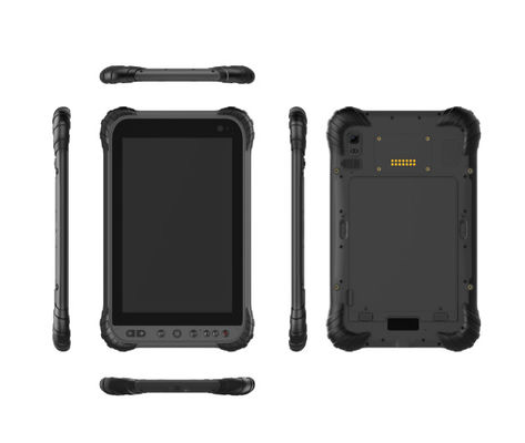Waterproof 8 Inch NFC Rugged Touch Screen Tablet Qualcomm SDM4350 Drop Test 1.2m 5G LTE USB HDMI