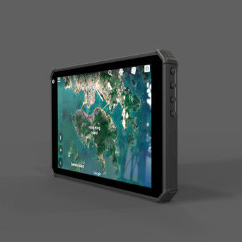 GPS Touch Screen UHF Industrial Tablet PC , IP67 Rugged 8 Inch Tablet